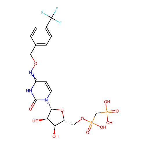 Chemical structure of BindingDB Monomer ID 50571219