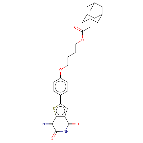 Chemical structure of BindingDB Monomer ID 50571227