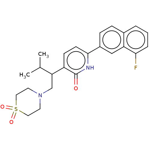 Chemical structure of BindingDB Monomer ID 50571255