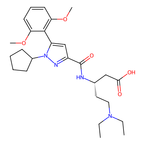 Chemical structure of BindingDB Monomer ID 50571376
