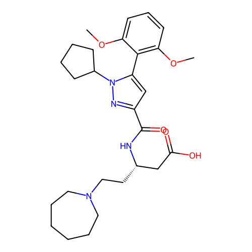 Chemical structure of BindingDB Monomer ID 50571383