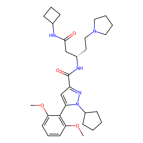 Chemical structure of BindingDB Monomer ID 50571384