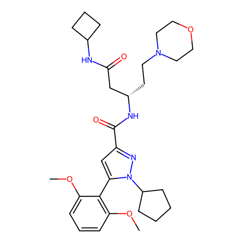 Chemical structure of BindingDB Monomer ID 50571386