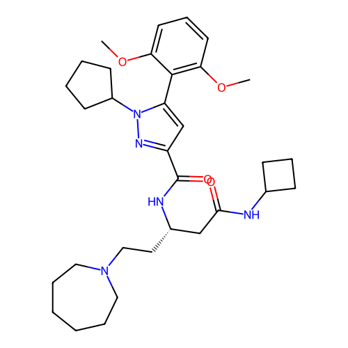 Chemical structure of BindingDB Monomer ID 50571390
