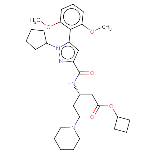 Chemical structure of BindingDB Monomer ID 50571391
