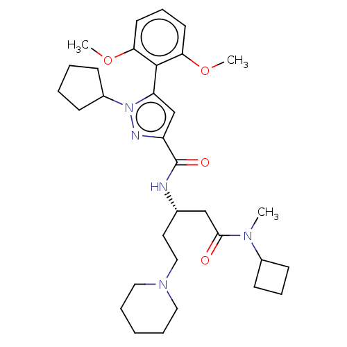 Chemical structure of BindingDB Monomer ID 50571393