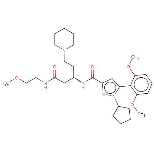 Chemical structure of BindingDB Monomer ID 50571398