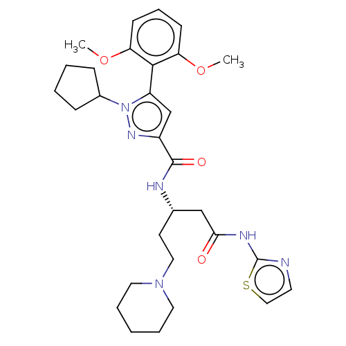 Chemical structure of BindingDB Monomer ID 50571401