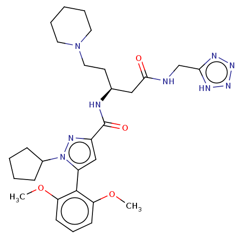 Chemical structure of BindingDB Monomer ID 50571404
