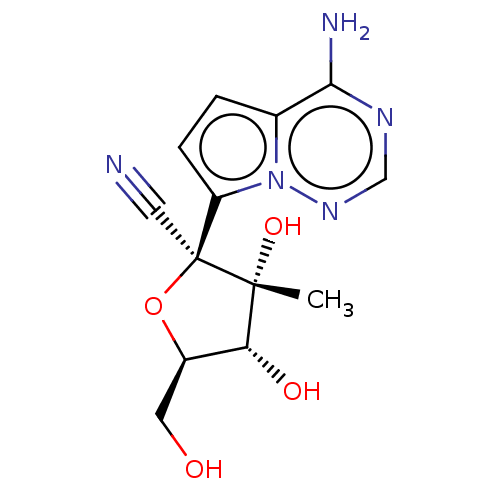 Chemical structure of BindingDB Monomer ID 50571534