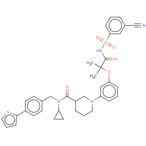 Chemical structure of BindingDB Monomer ID 50571669