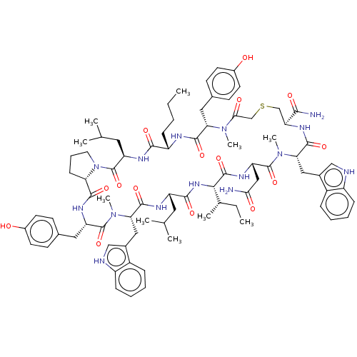 Chemical structure of BindingDB Monomer ID 50572334
