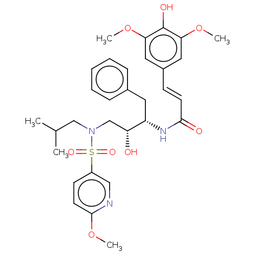 Chemical structure of BindingDB Monomer ID 50572541