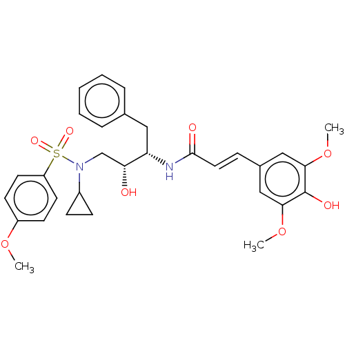 Chemical structure of BindingDB Monomer ID 50572543