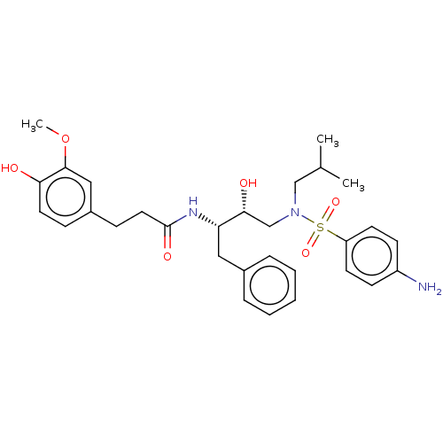Chemical structure of BindingDB Monomer ID 50572553