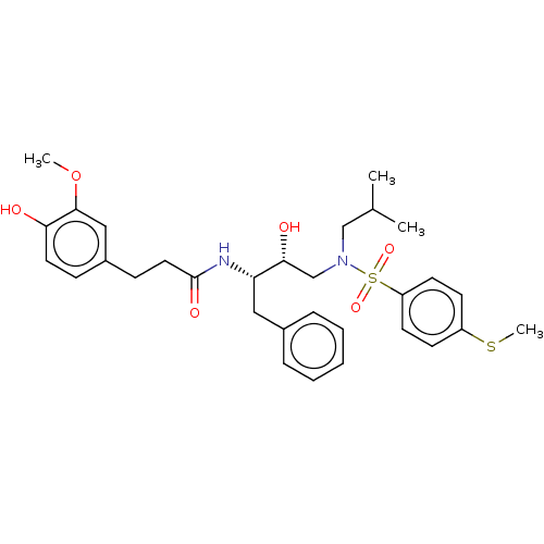 Chemical structure of BindingDB Monomer ID 50572554