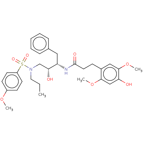Chemical structure of BindingDB Monomer ID 50572563