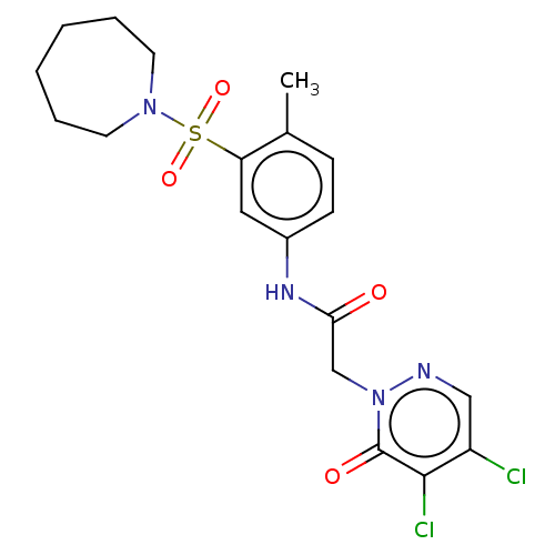 Chemical structure of BindingDB Monomer ID 50572964