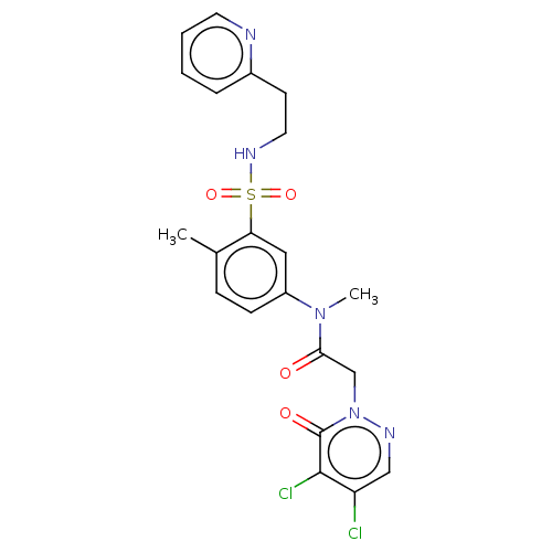 Chemical structure of BindingDB Monomer ID 50572982