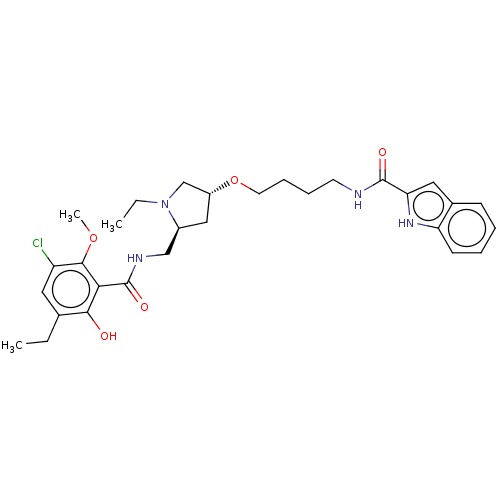 Chemical structure of BindingDB Monomer ID 50573384