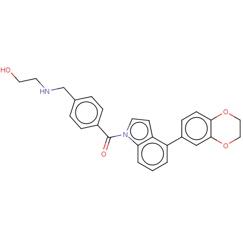 Chemical structure of BindingDB Monomer ID 50573559