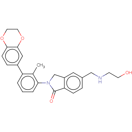Chemical structure of BindingDB Monomer ID 50573562