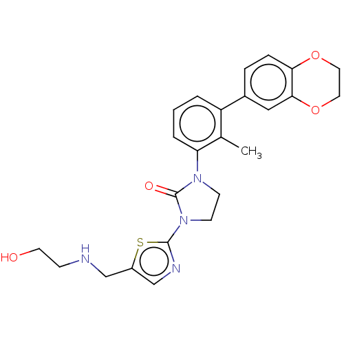 Chemical structure of BindingDB Monomer ID 50573567