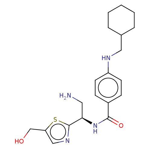 Chemical structure of BindingDB Monomer ID 50573620