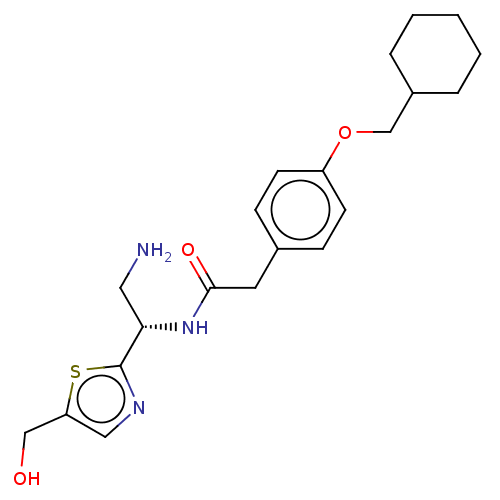Chemical structure of BindingDB Monomer ID 50573623