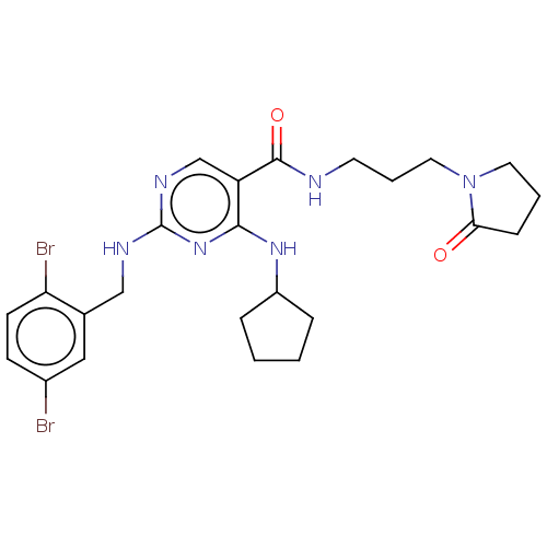 Chemical structure of BindingDB Monomer ID 50574223