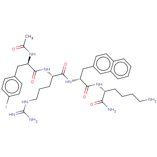 Chemical structure of BindingDB Monomer ID 50574244