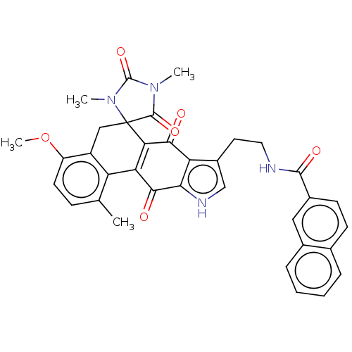 Chemical structure of BindingDB Monomer ID 50574536