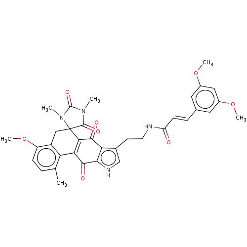 Chemical structure of BindingDB Monomer ID 50574539