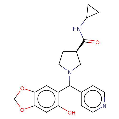 Chemical structure of BindingDB Monomer ID 50574729