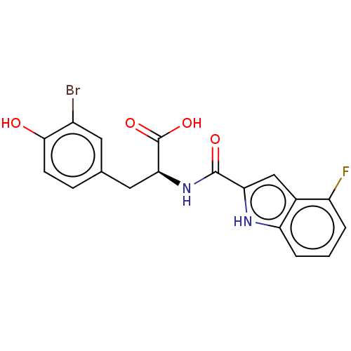Chemical structure of BindingDB Monomer ID 50575306