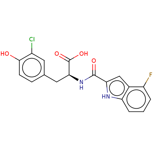 Chemical structure of BindingDB Monomer ID 50575307