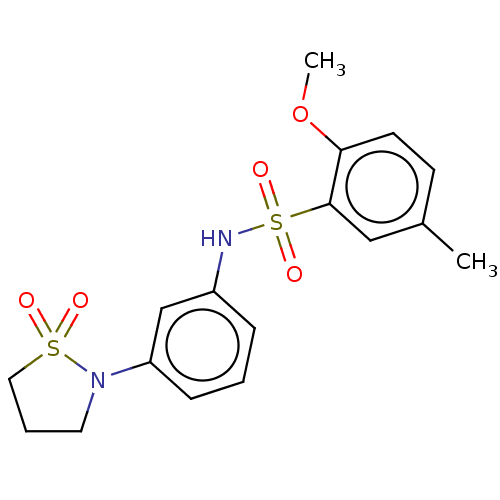 Chemical structure of BindingDB Monomer ID 50575417