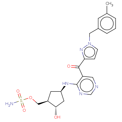 Chemical structure of BindingDB Monomer ID 50575569