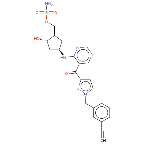 Chemical structure of BindingDB Monomer ID 50575570