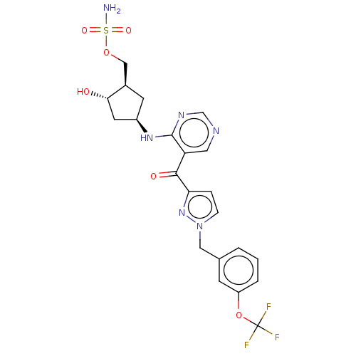 Chemical structure of BindingDB Monomer ID 50575572