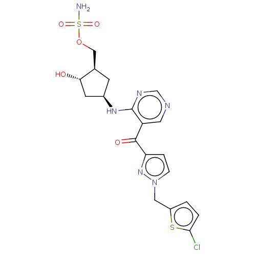 Chemical structure of BindingDB Monomer ID 50575574