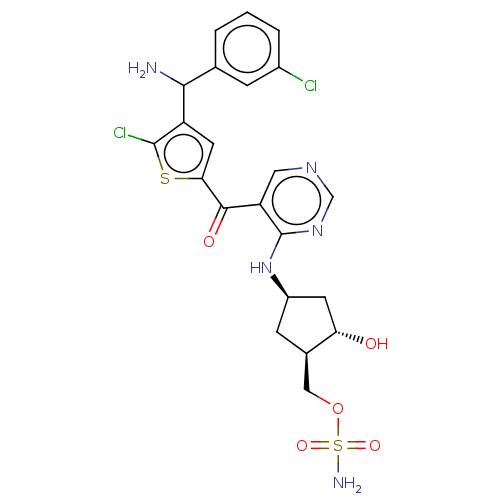Chemical structure of BindingDB Monomer ID 50575589