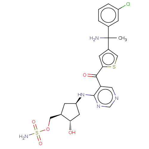 Chemical structure of BindingDB Monomer ID 50575592
