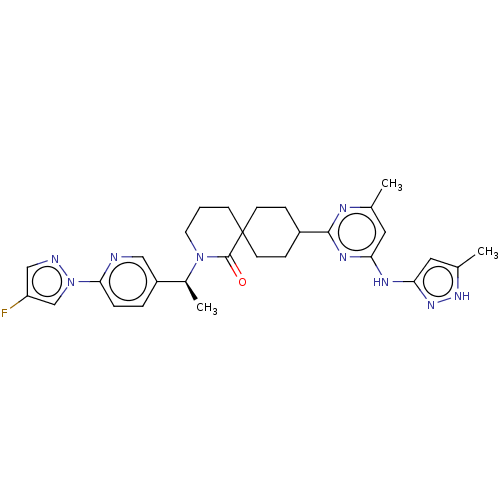 Chemical structure of BindingDB Monomer ID 50576401