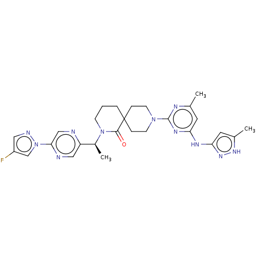 Chemical structure of BindingDB Monomer ID 50576404