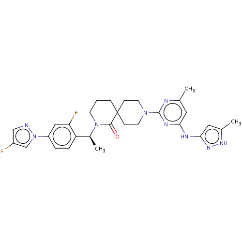 Chemical structure of BindingDB Monomer ID 50576405