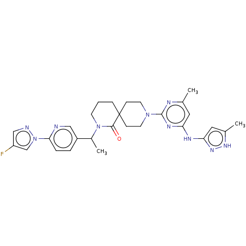 Chemical structure of BindingDB Monomer ID 50576407