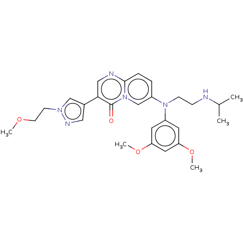 Chemical structure of BindingDB Monomer ID 50576995
