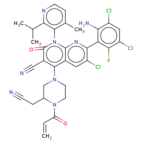 Chemical structure of BindingDB Monomer ID 50579590