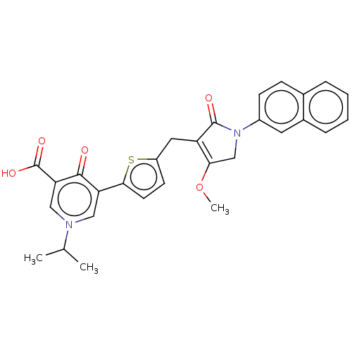 Chemical structure of BindingDB Monomer ID 50579800